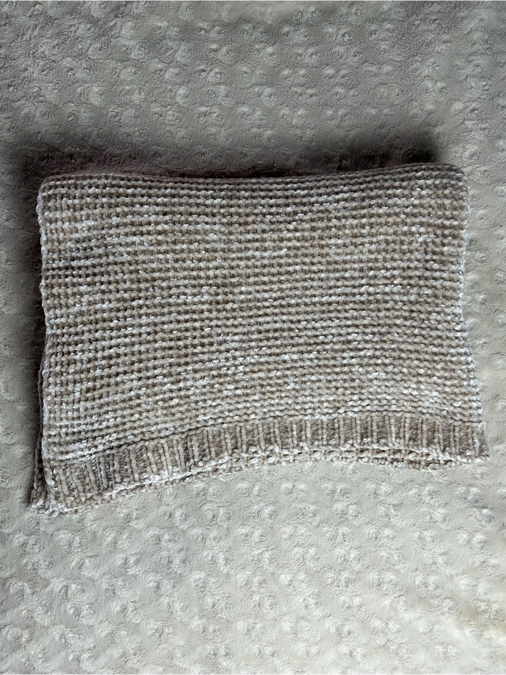 Tan Dream Softly by Berkshire Baby Blanket & Home Co Sweater Knit Adirondack